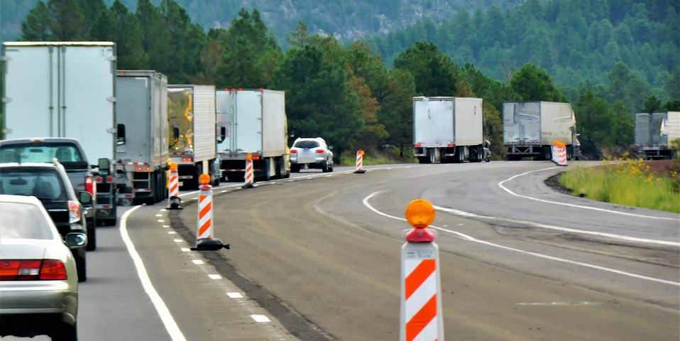 Sto ciężarówek zawróconych na granicy z Białorusią